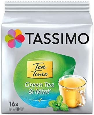 Tassimo Tea Time Mint Green Tea Cápsulas